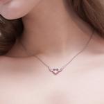 Нишевое дизайнерское ожерелье для женщин VIVIWELL, серебро - фото 4