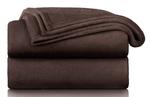Флисовое одеяло Blumtal Anton, темно-коричневый - 200 х 150 см - фото