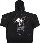 Толстовка Supreme Ralph Steadman Skull Hooded Sweatshirt 'Black', черный - фото 3
