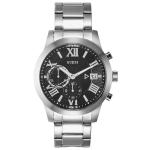 Часы наручные Guess с хронографом, серебристый - фото 2