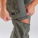 Брюки для путешествий мужские Forclaz Travel 100, хаки - фото 14