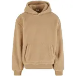 Худи Urban Classics Oversized Teddy, бежевый - фото 3