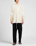Джинсовая рубашка Helmut Lang, кремовый - фото 2
