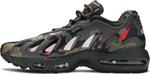 Кроссовки Nike Supreme x Air Max 96 'Camo', зеленый - фото 4