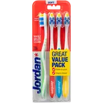 Jordan Total Clean зубная щетка мягкая, 4 шт/1 упаковка - фото 2