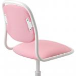 Детский стул Ikea Orfjall, белый/желто-розовый - фото 4