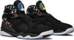 Кроссовки Air Jordan 8 Retro Quai 54, черный - фото 8
