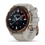 Умные часы Garmin Descent Mk3i, 1.2", Wi-Fi, бронзовый/бежевый - фото