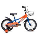 Велосипед детский MISAKI Luka 3 16", оранжевый/синий - фото