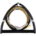 Комплект фал + рукоятка для вейкбординга Ronix 727 Pro Foil Combo + 77.5 Ft, черный/золотой - фото 2