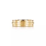 Кольцо Tiffany & Co. Wide, золото - фото 2