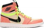 Кроссовки Air Jordan 1 High Switch Pink Volt, розовый - фото