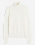 Водолазка H&M Turtleneck, белый - фото