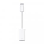 Адаптер Apple USB Type-C - Lightning (MUQX3), белый - фото