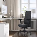 Офисный стул Ikea Gronfjall, Letafors серо-черный - фото 6