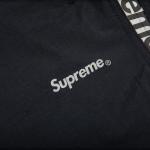 Брюки Supreme Reflective Zip Track Pant 'Black', черный - фото 4