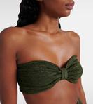 Рубиновый бикини Hunza G, Metallic Khaki - фото 4