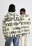 Худи Carlo Colucci HOODIE OVERSIZE UNISEX, White/Off-White - фото 3