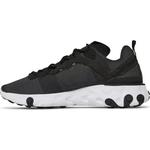 Кроссовки Nike Wmns React Element 55 'Black', черный/белый - фото