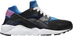 Кроссовки Nike Huarache Run GS 'Black Light Photo Blue', черный - фото 2