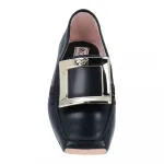 Лоферы Roger Vivier с пряжкой, черный - фото 4