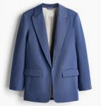 Пиджак H&M Casual, голубой - фото