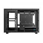 Корпус DeepCool CH160 Wood Grain Edition, Mini Tower, черный - фото 5