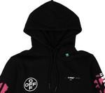 Толстовка Off-White Stencil Arrow Hooded Sweatshirt 'Black', черный - фото 4