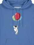 Толстовка Watapparel  Little Balloon Astronaut, синий - фото 4