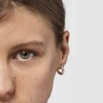 Серьги-кольца Tous Duna Tube, серебро - фото 6