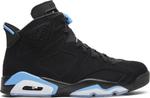 Кроссовки Air Jordan 6 Retro UNC, черный - фото