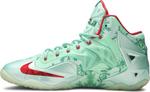 Кроссовки Nike LeBron 11 'Christmas', зеленый - фото 4