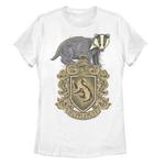 Детская футболка с рисунком Гарри Поттера и герба Хаффлпаффа Harry Potter - фото