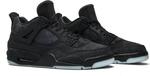 Кроссовки KAWS x Air Jordan 4 Retro Black, черный - фото 8
