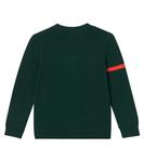 Хлопковый кардиган Polo Ralph Lauren Kids, Moss Agate Combo - фото 4