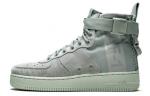 Кроссовки Nike Air Force 1 Skateboard Shoes Women's High-Top Rusty Gray - фото