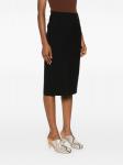 Peserico юбка миди А-силуэта, черный - фото 3