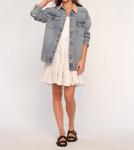 Куртка Andra Collar в синем цвете Heartloom - фото 3