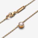 Колье Pandora Infinite Era, 0.25 карат, золото/бриллиант - фото 3