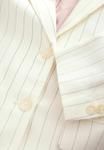 Блейзер REGULAR FIT - STRIPED SINGLE BREASTED Next, белый - фото 5