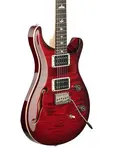 PRS CE24 полуакустическая Fire Red Burst с чехлом - фото 9
