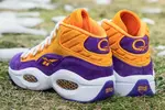 Кроссовки question mid 'crocus' Reebok, фиолетовый - фото 5