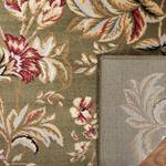 Ковер-ковер-дорожка SAFAVIEH, 69 x 488 см, коллекции Lyndhurst, Sage, традиционный цветочный дизайн, не линяет и прост в уходе, идеален для помещений с высокой проходимостью в гостиной, спальне (LNH326B) - фото 5