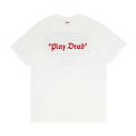 Футболка Supreme Play Dead Tee 'White', белый - фото