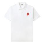 Унисекс поло CDG Play, черный - фото 7