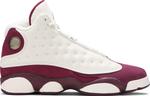Кроссовки Air Jordan 13 Retro GS Bordeaux, белый - фото