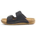 Сандалии Abbas со стелькой Flexus, черный - фото 3