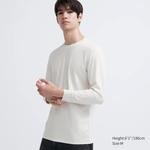 Лонгслив Uniqlo Heattech Extra Warm Cotton, белый - фото