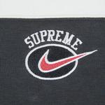 Толстовка Supreme x Nike Stripe Hooded Sweatshirt 'Black', черный - фото 3