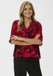 Блуза Culture ELITHA, Red Flower/Dark Red - фото